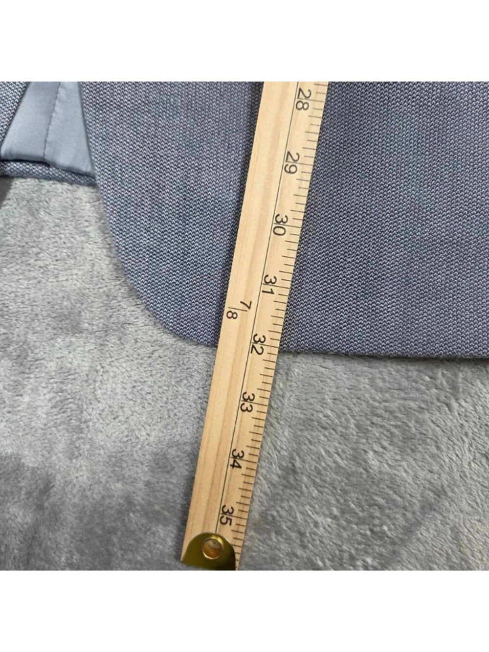 Jos A Bank Sport Coat 44R Blue Hopsack Signature Tailored Fit Blazer Jacket